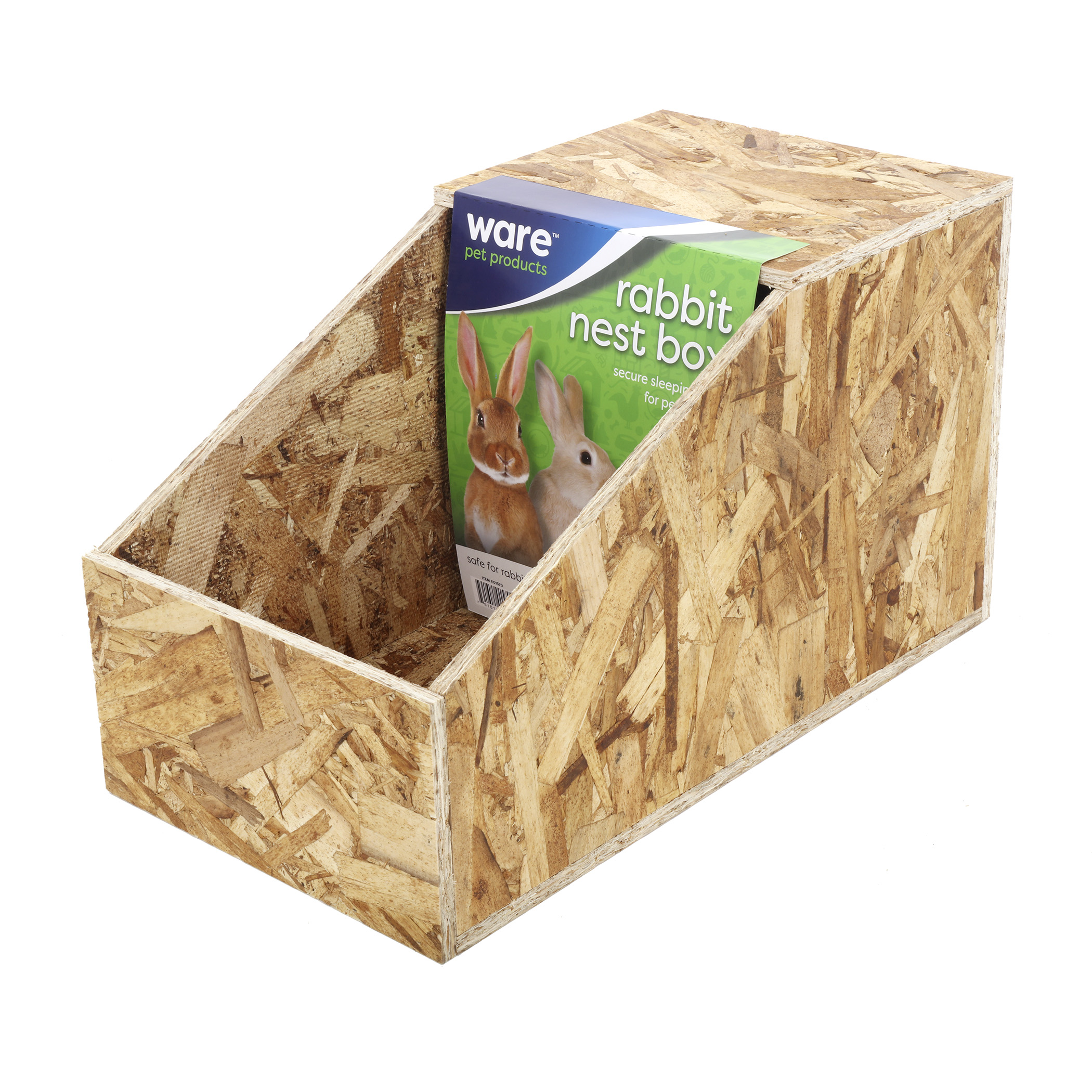 Sturdy Spacious nesting box for rabbits for Varied Animals 