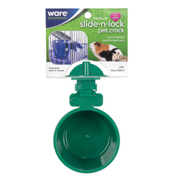 Slide-N-Lock Pet Crock, 10oz