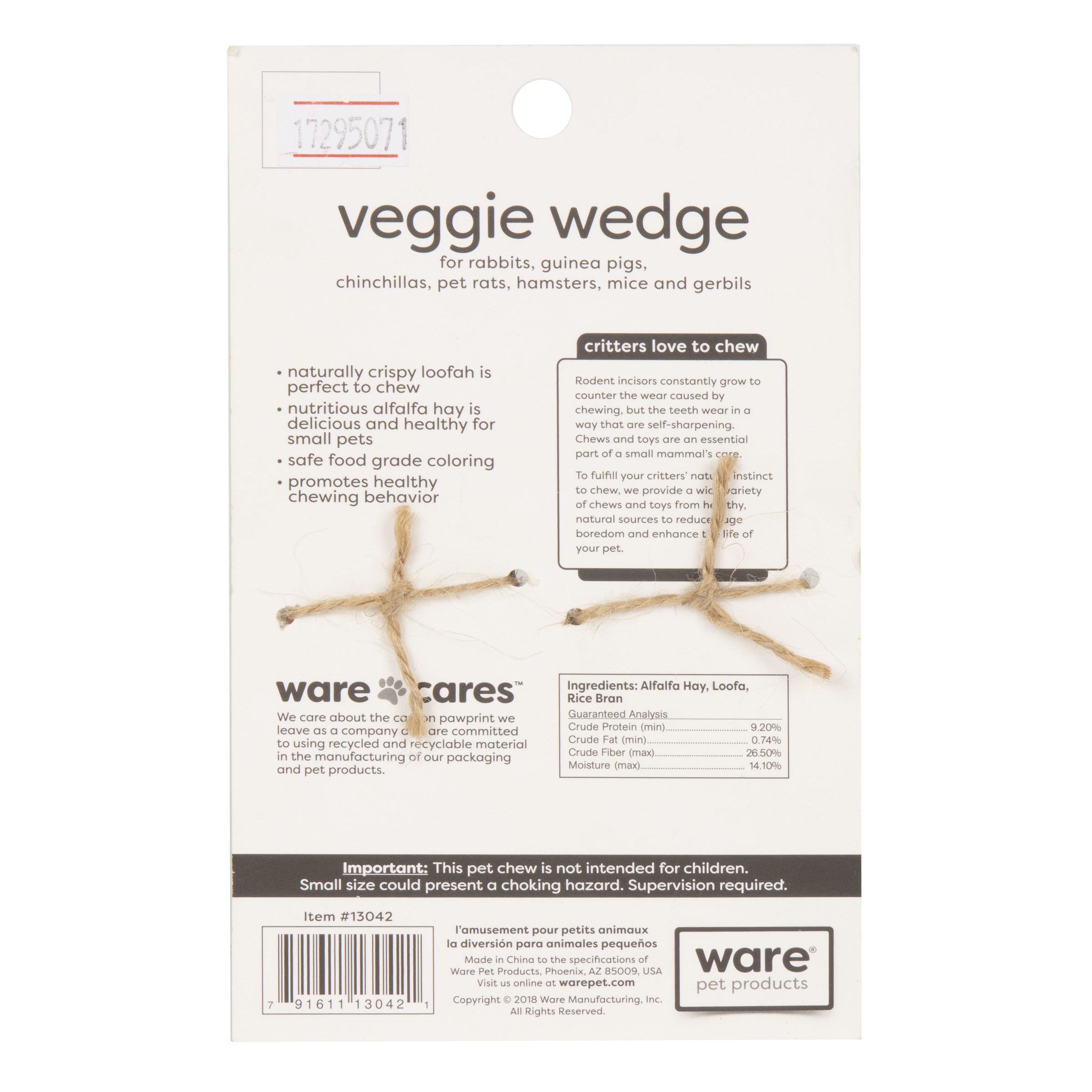 Veggie Wedge, 2pc